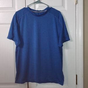 Champion Powertrain  blue shirt Sz L